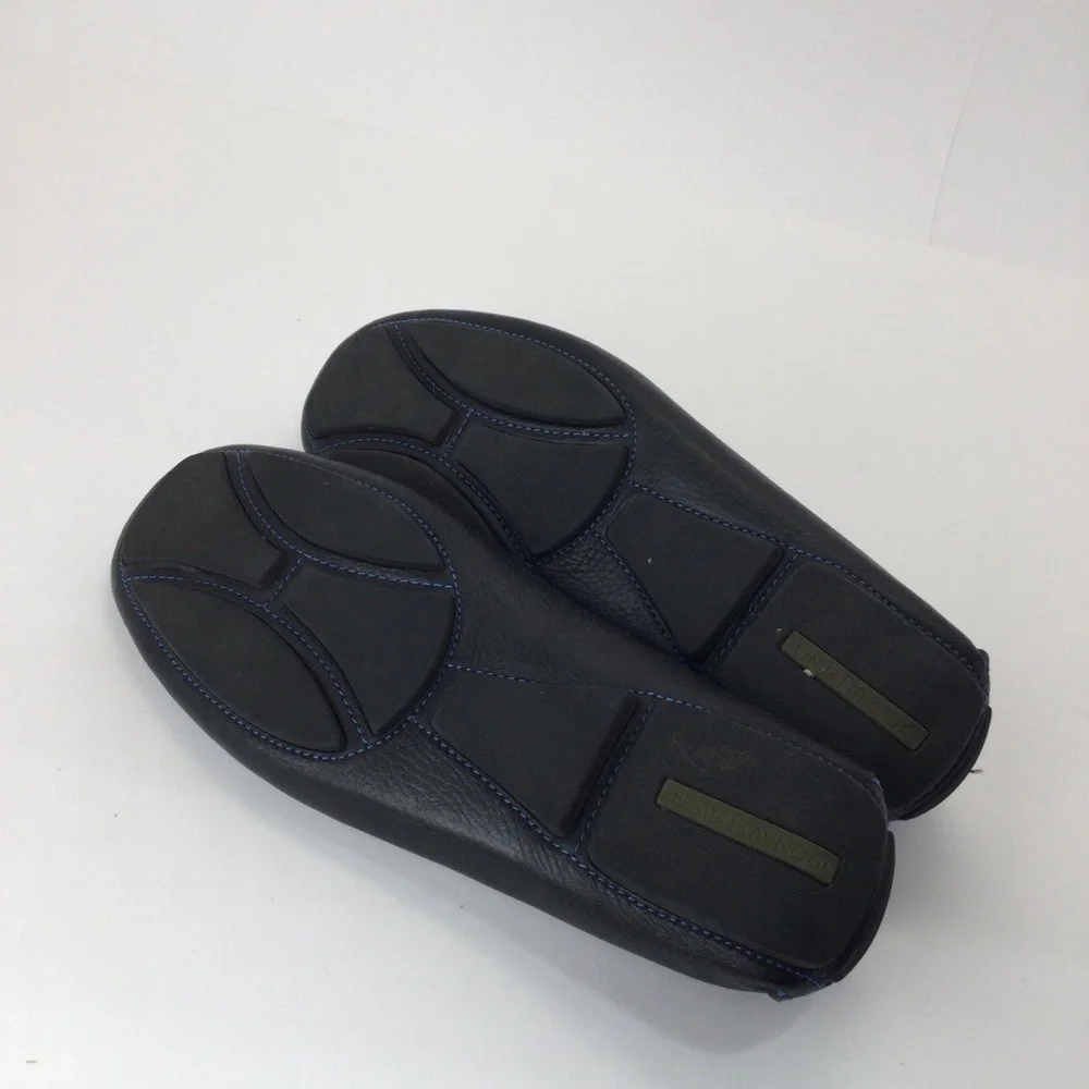 Donald‎ Pliner Vinco 3 Men's Black Leather Driving Loafers size 7.5